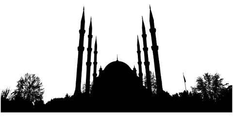 mosque-landscape-silhouette-5188684