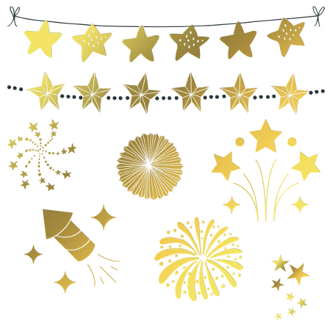 gold-new-years-decoration-4707978