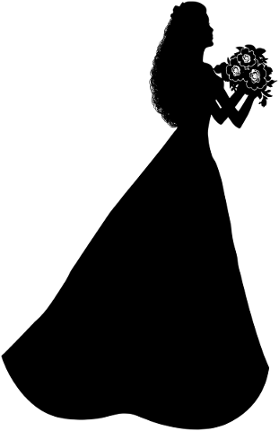 woman-bride-silhouette-flowers-5686973