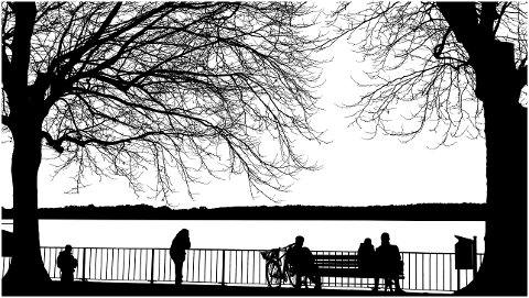 berlin-lake-silhouette-germany-4306878