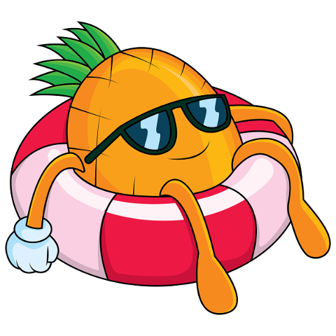 cartoon-pineapple-fruit-tropical-4764726