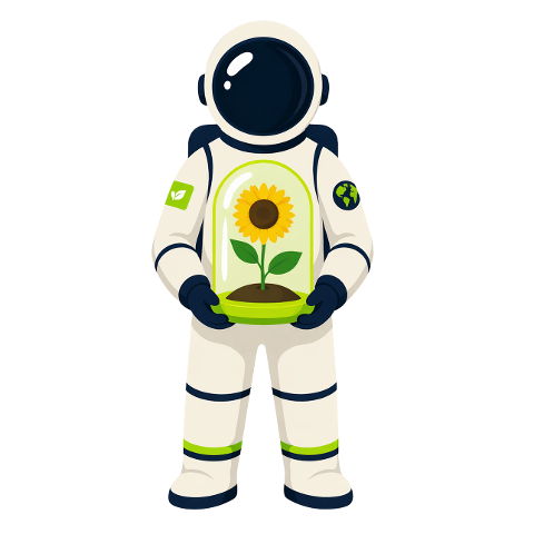 astronaut-space-sunflower-spring-10232739