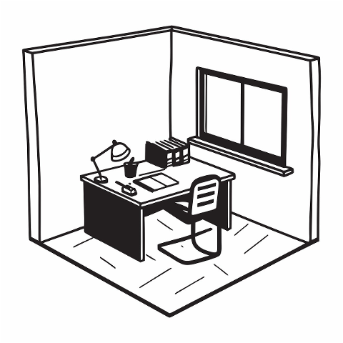 office-hand-drawn-sketch-wooden-desk-9304991