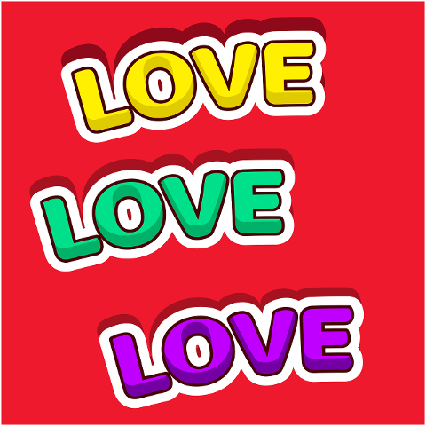 love-sticker-typography-lettering-7111836
