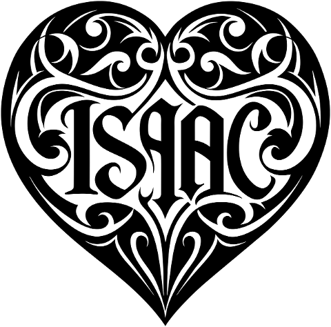 isaac-heart-love-typography-8830876