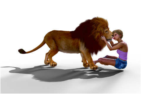 animal-mammal-3d-human-girl-lion-4826276