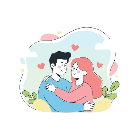 romantic-couple-illustration-10080048