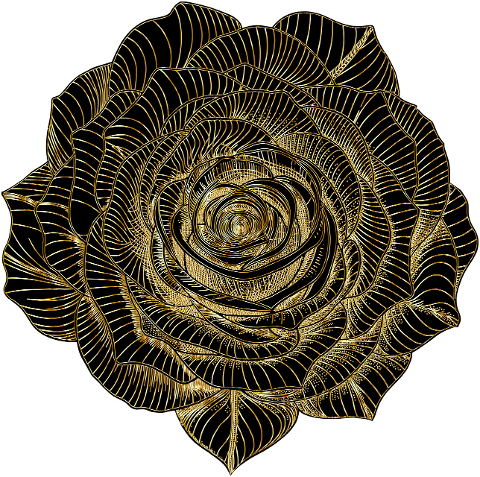 rose-flower-plant-line-art-nature-9604583