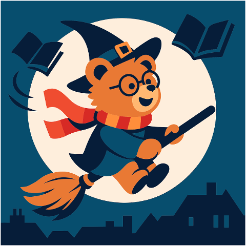 bear-witch-halloween-broom-flying-10212015