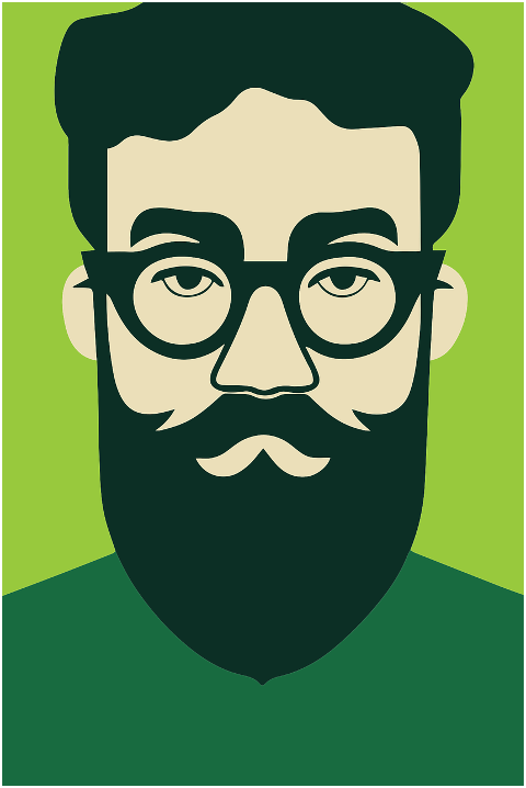 man-beard-portrait-digital-art-7465564