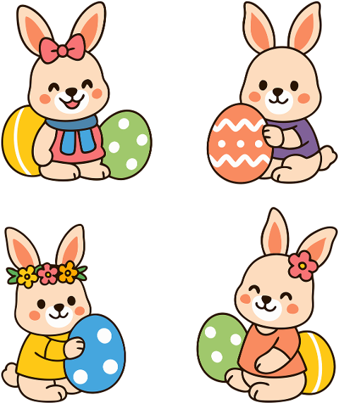 ai-generated-easter-rabbits-eggs-9521323