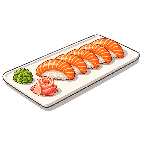 salmon-nigiri-sushi-plate-10087724