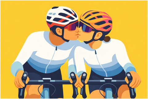 cycling-couple-love-kiss-10208124