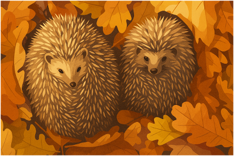 hedgehog-animal-autumn-leaves-fall-9914964