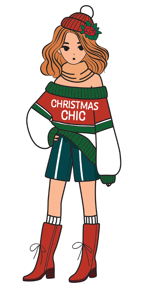woman-cartoon-christmas-winter-9471123