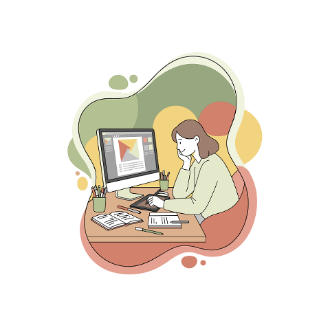 office-work-illustration-10079894