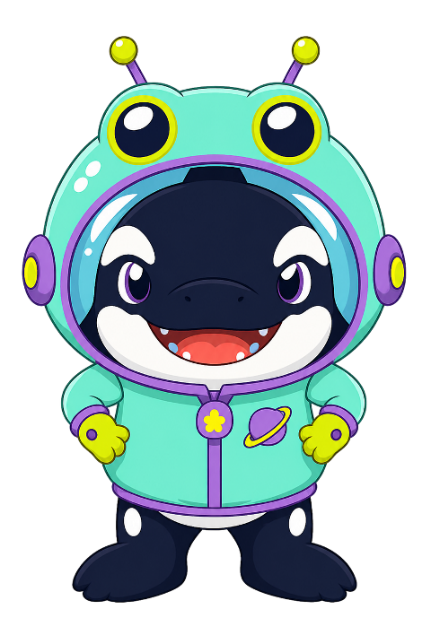 astronaut-orca-cute-baby-alien-10305076