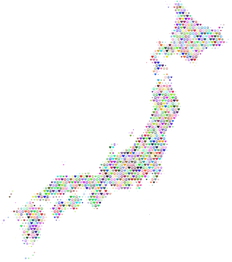 japan-map-love-peace-country-7953362
