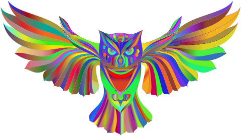 owl-bird-geometric-animal-wings-5968747