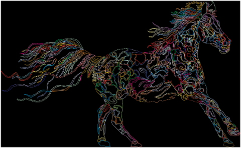 horse-animal-equine-geometric-8261222