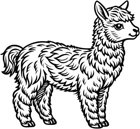 llama-alpaca-animal-cute-kawaii-9538112