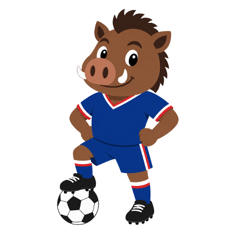 boar-football-mascot-blue-jersey-10341682