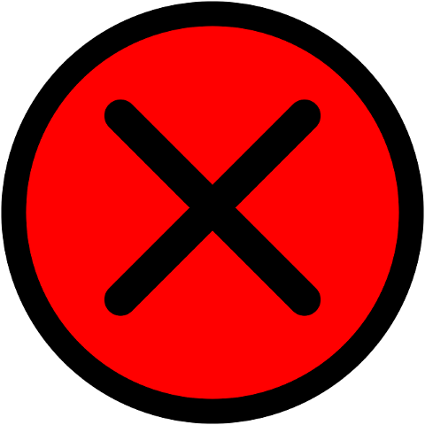 red-cross-symbol-error-reject-10286081