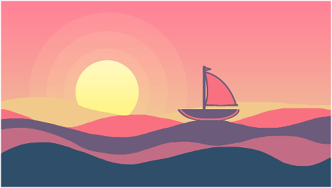 nature-sea-boat-sunset-sun-4586506