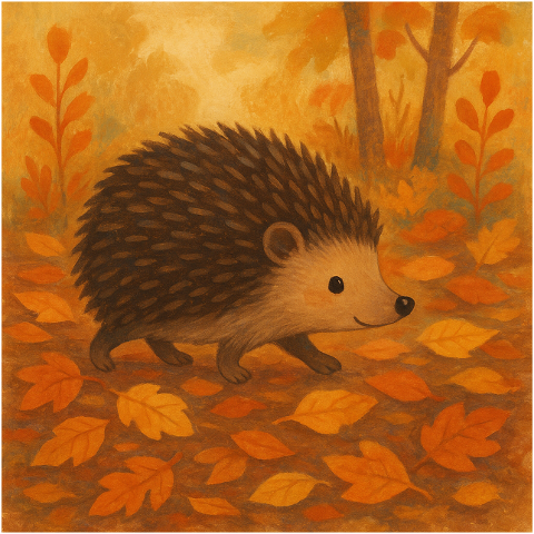 cute-hedgehog-autumn-leaves-9872018
