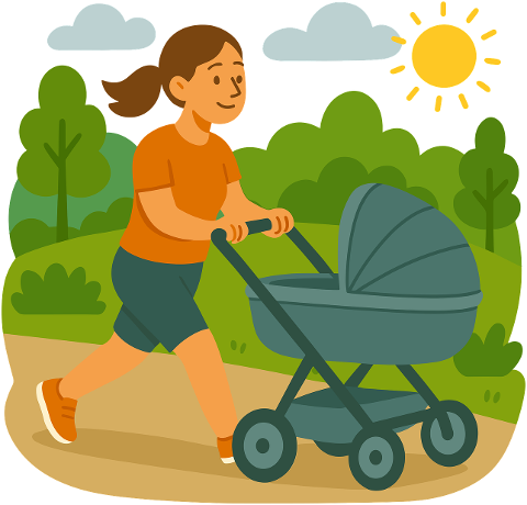 ai-generated-active-mom-mom-stroll-9602196