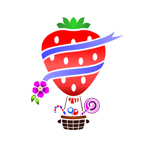 strawberry-hot-air-balloon-drawing-7036787