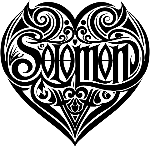 solomon-heart-love-typography-8830857