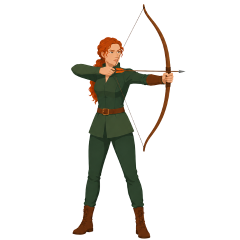 archer-bow-and-arrow-female-10442912