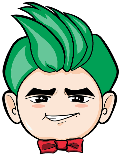 boy-sticker-bow-tie-green-hair-9718514