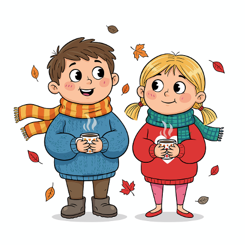 boy-girl-children-autumn-9825935