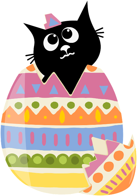 easter-egg-cartoon-black-cat-funny-10206245