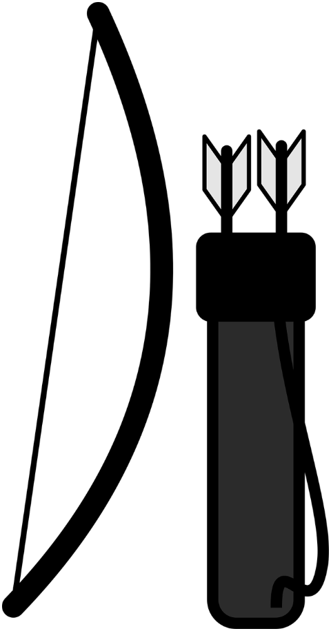 bow-arrows-quiver-hunting-diana-9258217