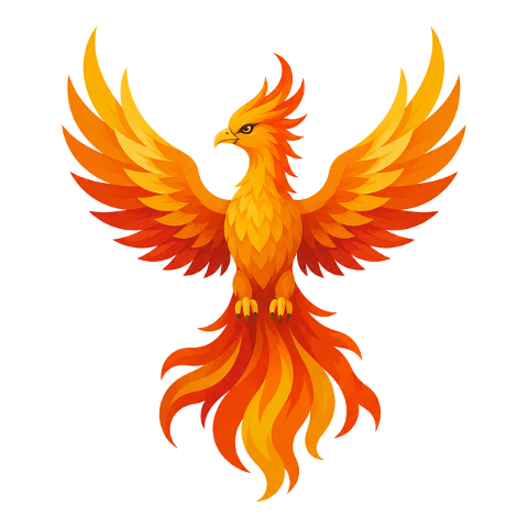 phoenix-mythical-bird-golden-flames-10369768