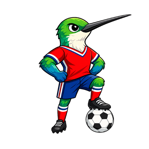 hummingbird-football-mascot-10328412