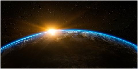 earth-space-sunlight-sun-rays-1756274