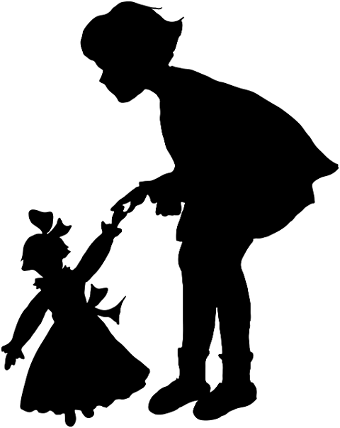 girl-doll-silhouette-playing-child-6346803
