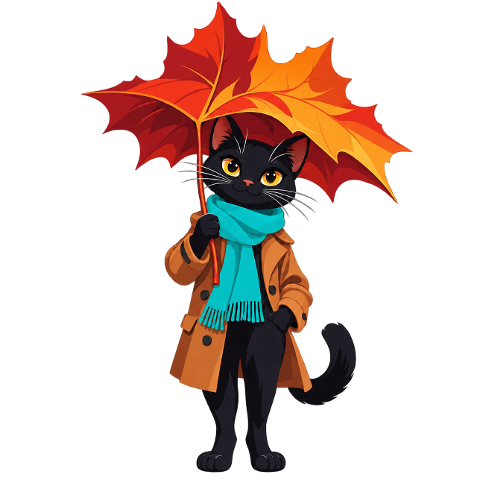 black-cat-autumn-leaf-autumn-10478675