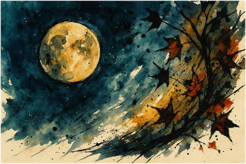 moon-night-autumn-watercolor-9929760