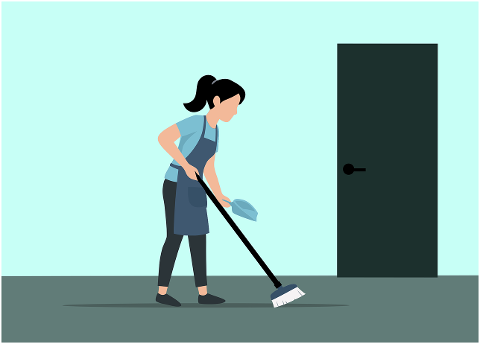 cleaning-home-woman-broom-cartoon-10059646