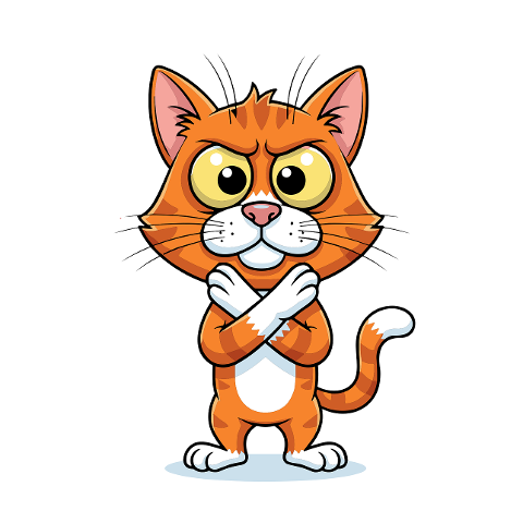 cartoon-cat-shy-pose-cute-cat-9824582