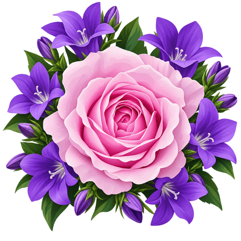 rose-pink-flower-purple-flowers-10480955