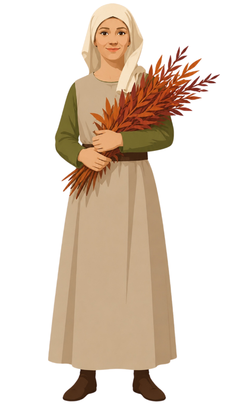 woman-autumn-leaves-headscarf-10455031