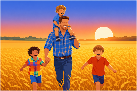 family-father-children-kids-10206107