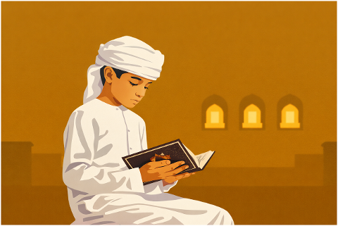 muslim-boy-reading-hijab-10165146