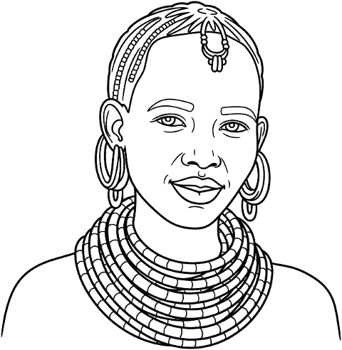 maasai-african-woman-line-art-9939339